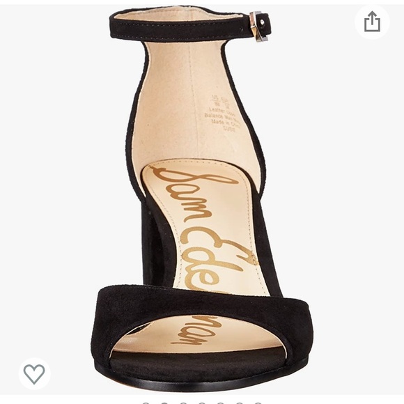 Sam Edelman Sussie black block heel sandals - Picture 10 of 12